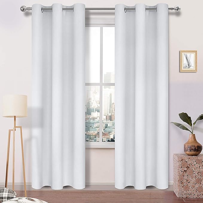 DWCN Room Darkening Curtains for Living Room, Grommet Thermal Insulated Light by DWCN