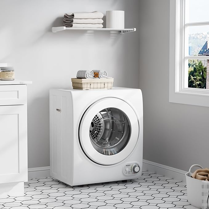 ROVSUN 110V Portable Clothes Dryer, High End Laundry Front Load Tumble Dryer - Image 2
