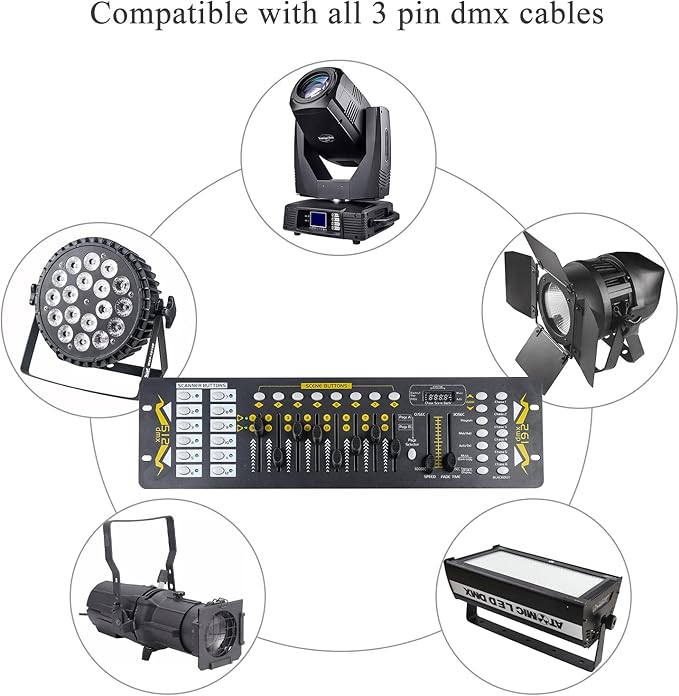 Dmx Controller 192 Channel Dmx Light Controller - Image 4