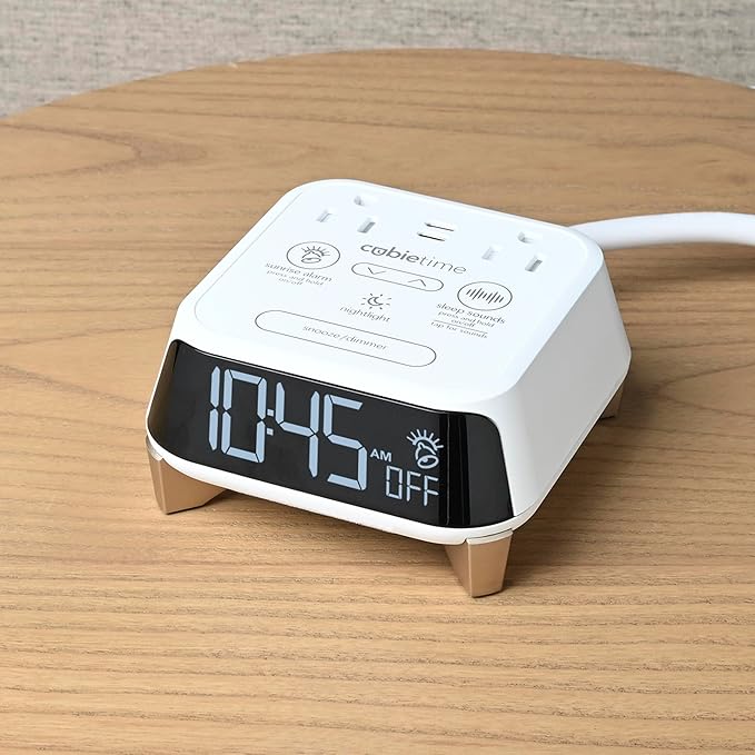 Brandstand CubieTime Zen White | Alarm Clock Charger - Image 7