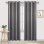 DWCN Grey Blackout Curtains for Bedroom, Room Darkening Thermal Drapes for by DWCN