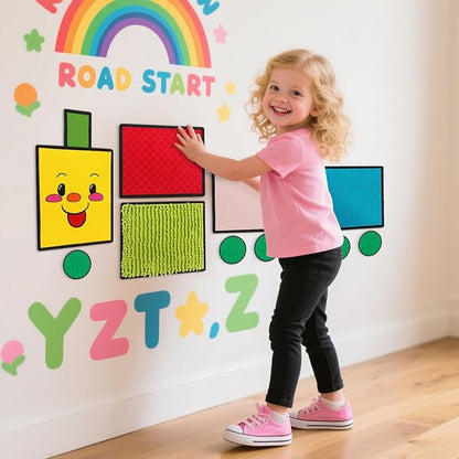 Sensory Wall Panel for Kids, Sensory Toys for Wall ＆ Floor, Sensory Mats for - Image 5