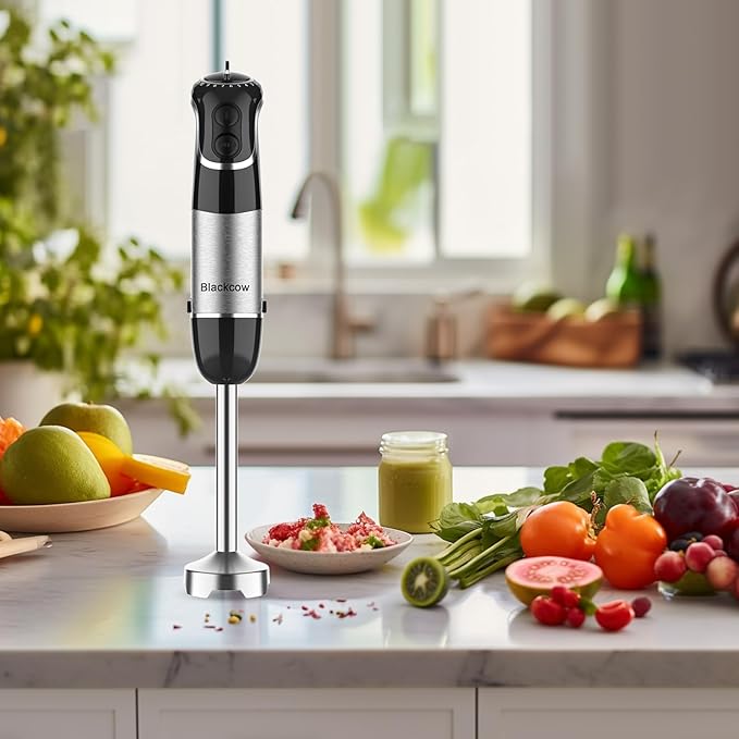 Blackcow Corded Immersion Blender Handheld - Image 5