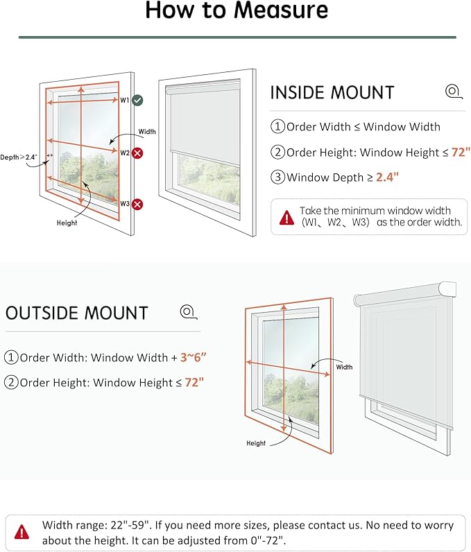 Yoolax Linen Beige Blackout Smart Blinds, Motorized Roller Shades, Compatible - Image 6