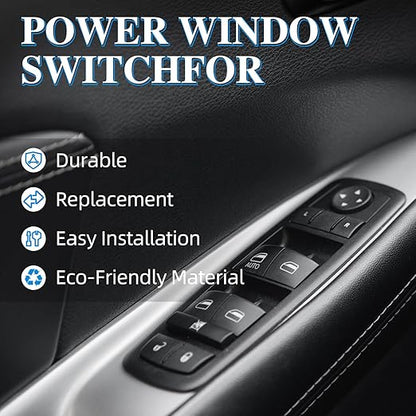 Wuangki Master Power Window Control Switch | Front Driver Side | 13+8 Pins | - Image 8