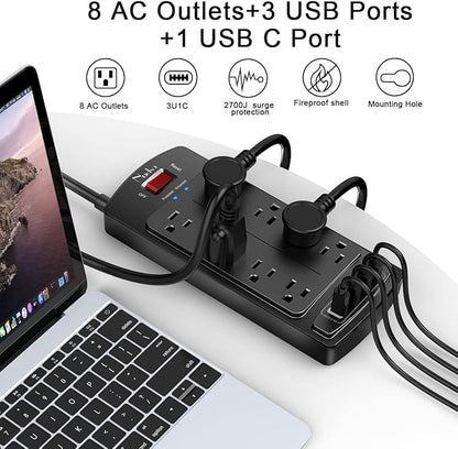 Surge Protector Power Strip - Image 2