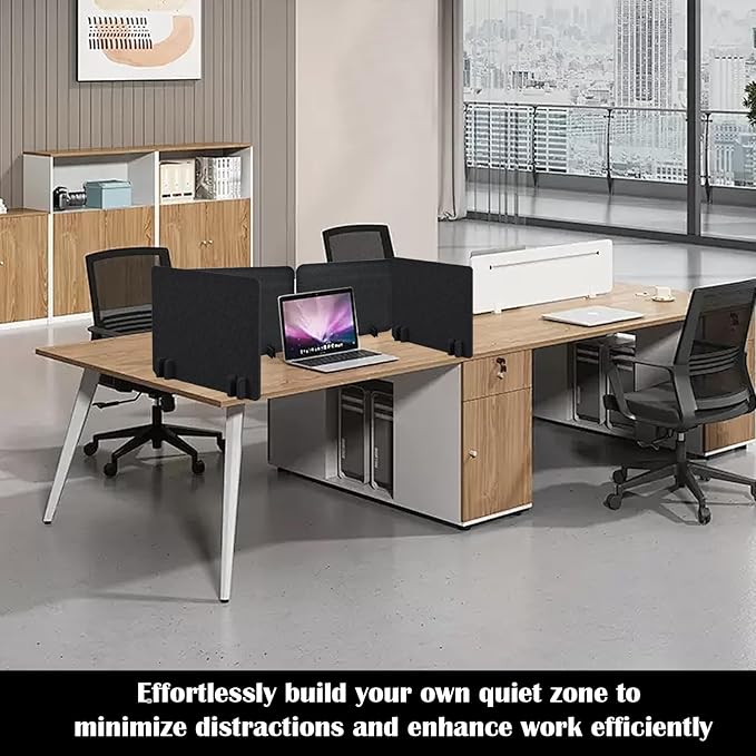 LECEHIVO 12 Pcs Acoustic Desk Divider - Image 5