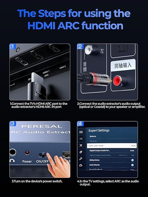 192KHz HDMI ARC Audio Extractor - Image 9