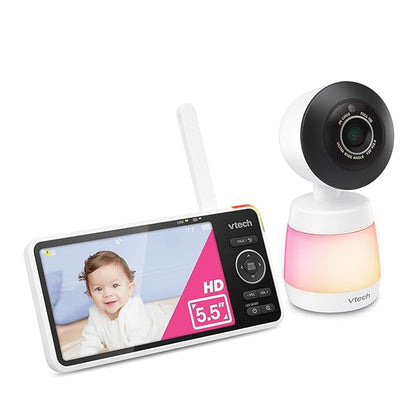 VTech Smart WiFi Baby Monitor, 2K CMOS Sensor Camera, 5.5-inch HD IPS Screen - Image 14