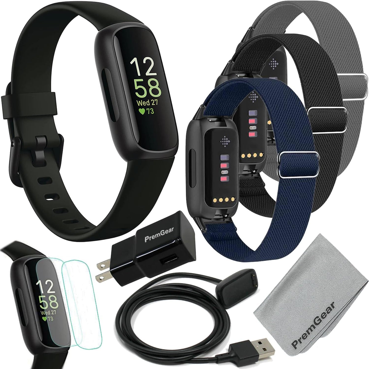 fitbit inspire 3 health & fitness activity tracker, main product view