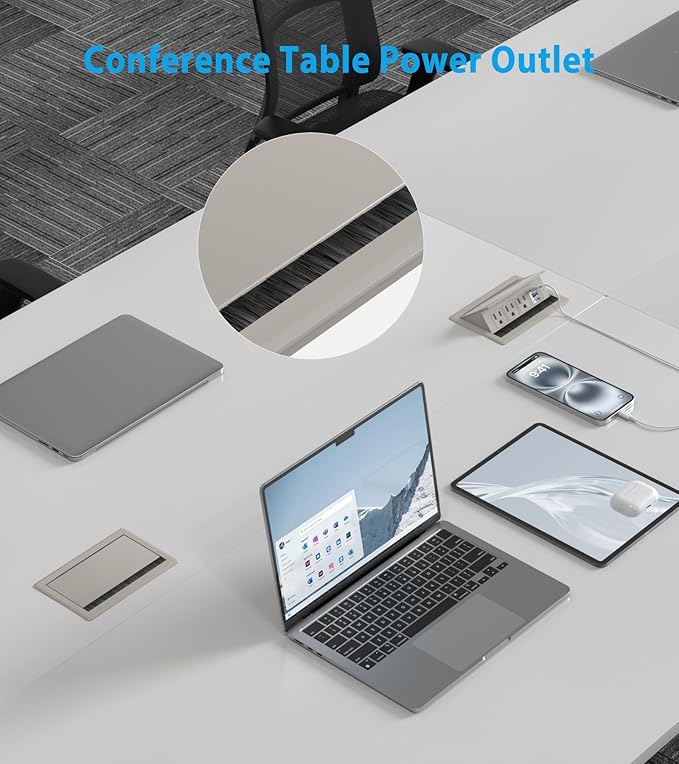 Recessed Conference Table Power Hub - Image 5