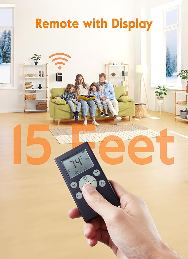 Givebest Cyber 800W Plug in Heater - Image 3