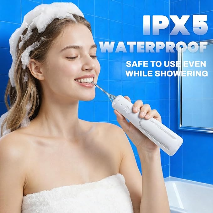 Now Bird Water Dental Flosser Teeth Pick: Portable Oral Irrigator, 3 Modes - Image 5