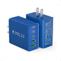 60W USB C Fast Charger Cube, 2 Pack PD+QC Charging Block Power Adapter 5 Port by Qwinjwin