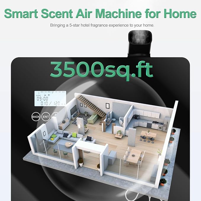2025 Upgraded 3500 Sq.Ft Smart Scent Machine - Image 3