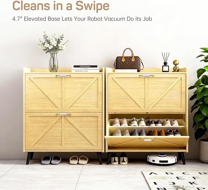 Shoe Storage Cabinet for Entryway - Image 4
