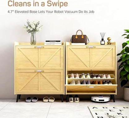 Shoe Storage Cabinet for Entryway - Image 4