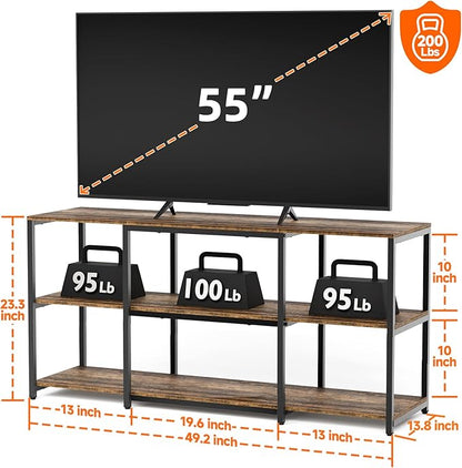 Aquzee 55 inch TV Stand, Entertainment Center - Image 3