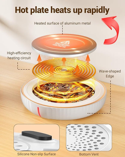 HouseGem Large Candle Warmer Plate - Image 3