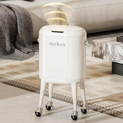 MRBIN Metal Slim Bathroom Motion Sensor Trash Can by mrbin
