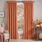 Lazzzy Velvet Blackout Curtains Thermal Insulated Room Window Drapes Super Soft by Lazzzy
