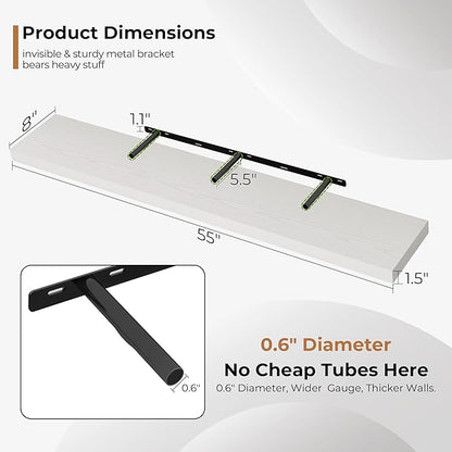 Fun Memories 55 Inch Floating Shelves - Image 3