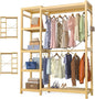 Homykic Bamboo Clothes Rack Garment Rack by Homykic