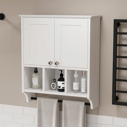 Bathroom Medicine Cabinet, Bathroom Cabinet Wall Mounted Over-The-Toilet - Image 5