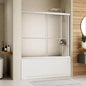 Royal Guard 56-60" W x 58" H Semi-Frameless Sliding Shower Door by RoyalGuard