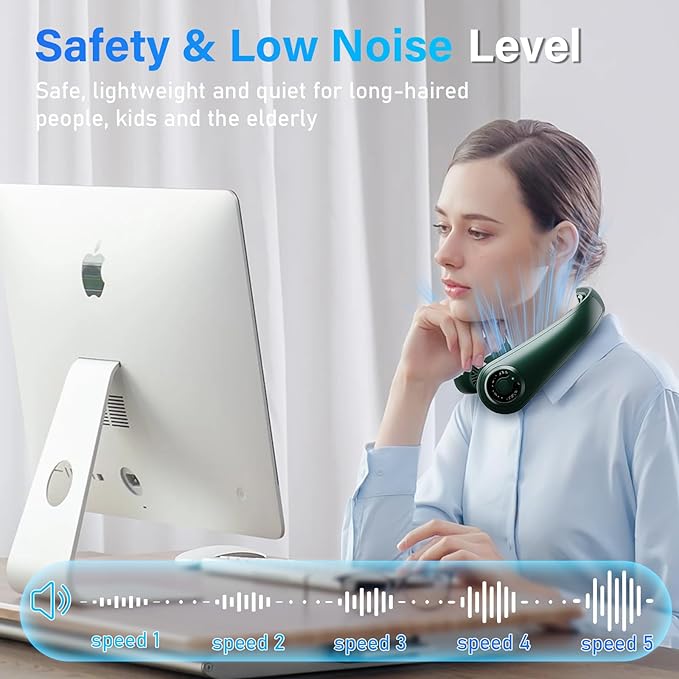 Neck Fan - Portable Neck Fan - Image 4