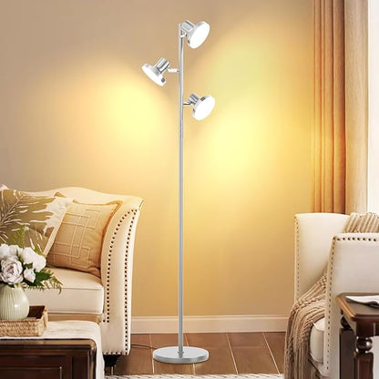 SIBRILLE 36W LED Tree Floor Lamp, Modern Dimmable Standing Lamp - Image 8