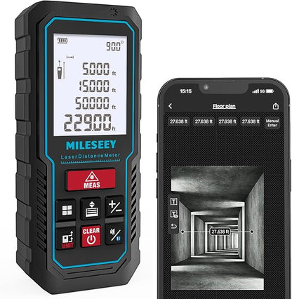 MILESEEY Laser Measurement Tool, 229Ft Laser Measure by MiLESEEY