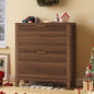 Shoe Cabinet Storage for Entryway, Fluted Shoe Cabinet by YomiluveDesign