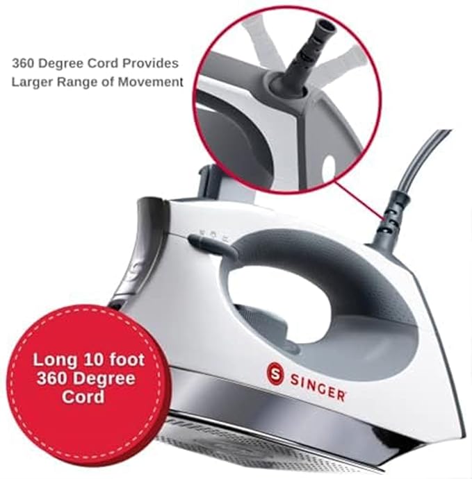 SINGER SteamCraft Steam Iron | Steamer - Image 7