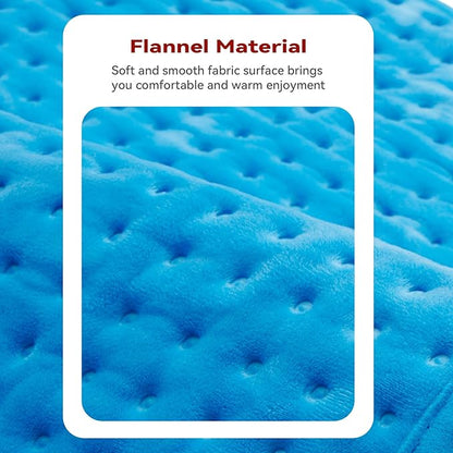 MASVIS Heating Pad for Back, 2-Hour Timer, 6 Heat Levels, Moist Dry Heat - Image 5