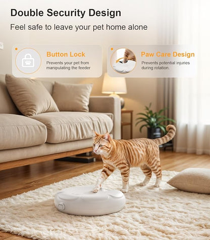 Casfuy Automatic Cat Feeder Cordless - Image 5