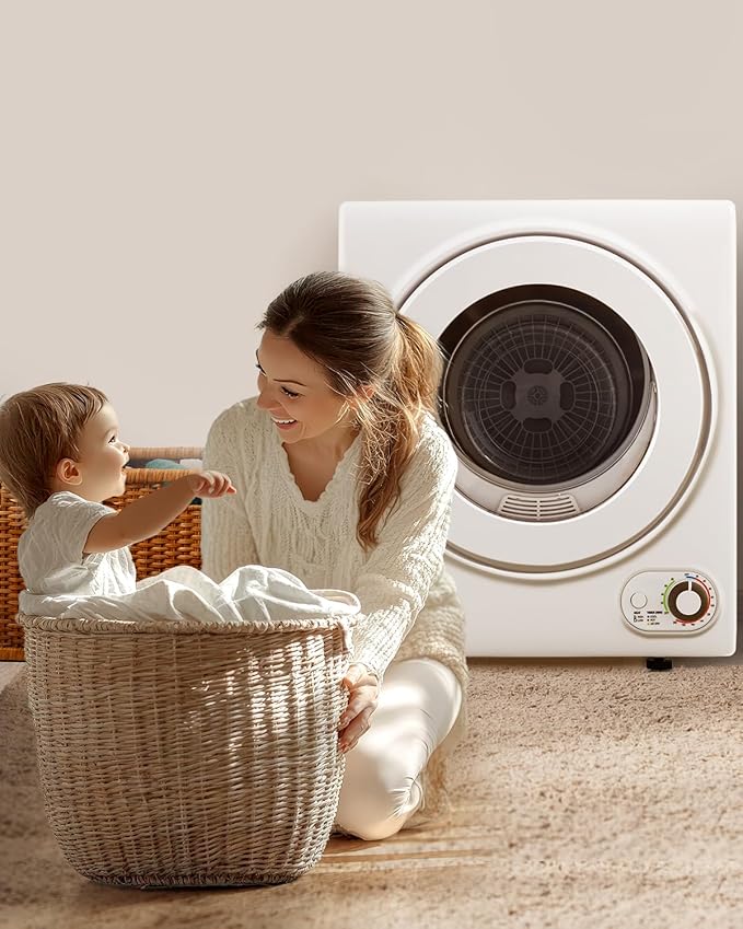 110V Portable Dryer – 850W Compact Clothes Dryer - Image 7
