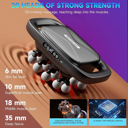 Fakosre Upgraded 20-Head Massage Gun Set, Deep Tissue Massager Muscle Massage - Image 2