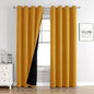 ChrisDowa 100% Blackout Curtains 102 inch Long by ChrisDowa