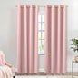 KOUFALL Blush Pink Blackout Curtains by KOUFALL
