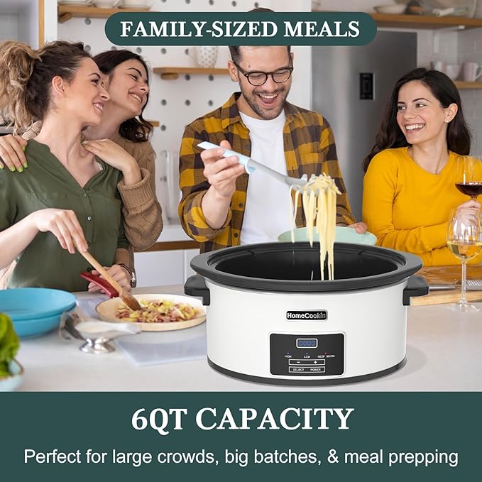 6-Quart Programmable Slow Cooker - Image 7
