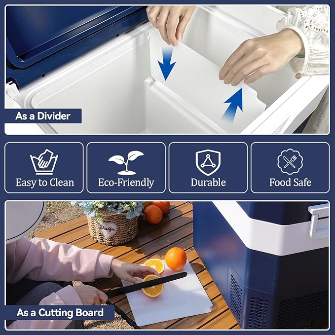 Car Fridge Portable 12V Refrigerator 40 Quart 12 Volt Freezer Compressor Cooler - Image 9