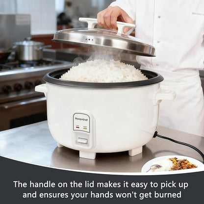 Commercial Rice Cooker, 46-Cup Rice Cooker, 9Qt / 10 L Large Rice Cooker - Image 7