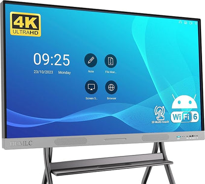 HKMLC Smart Board, Essential 55 Inch All-in-One Interactive Whiteboard by HKMLC