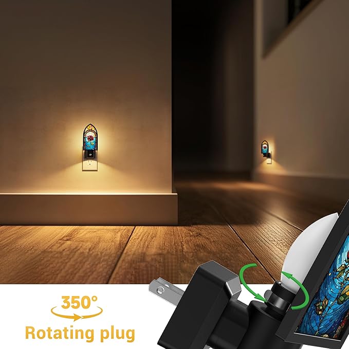 L LOHAS LED Night Lights Plug into Wall, Night Light - Image 4