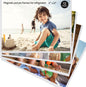 Magnetic Picture Frame, 12 Pack Magnetic Frame Reusable, Magnetic Photo Frames for Refrigerator 4x6” With White Border, Refrigerator Magnets For Pictures Suitable Home, School, Office