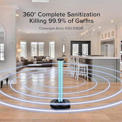 SANSI 100W UVC Disinfection Cart - Image 2