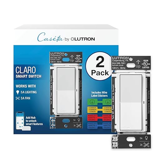 Lutron Claro Smart Light Switch by Lutron