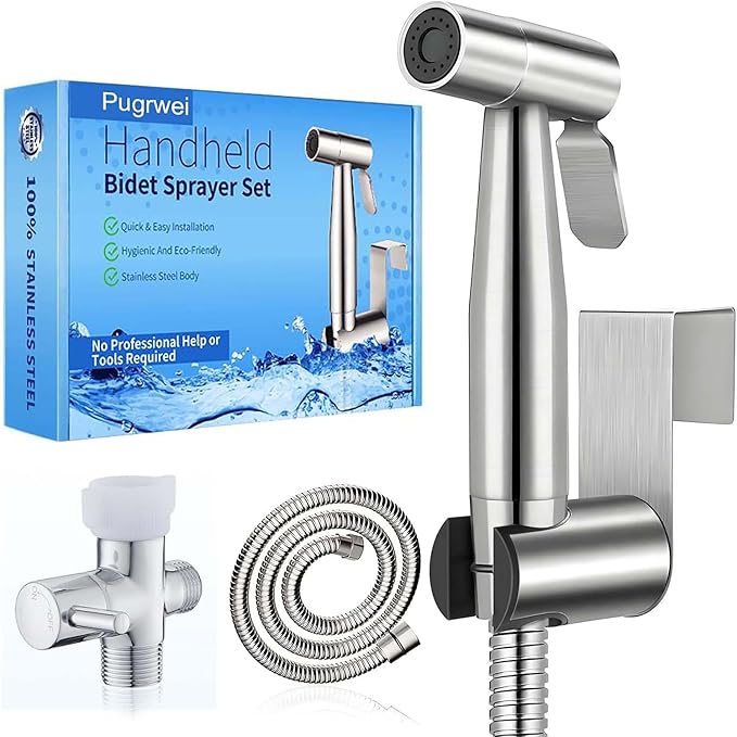 New Version Handheld Bidet Sprayer by Pugrwei