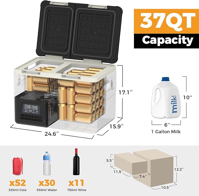 Setpower DT35 Electric Cooler Car Refrigerator - Image 4